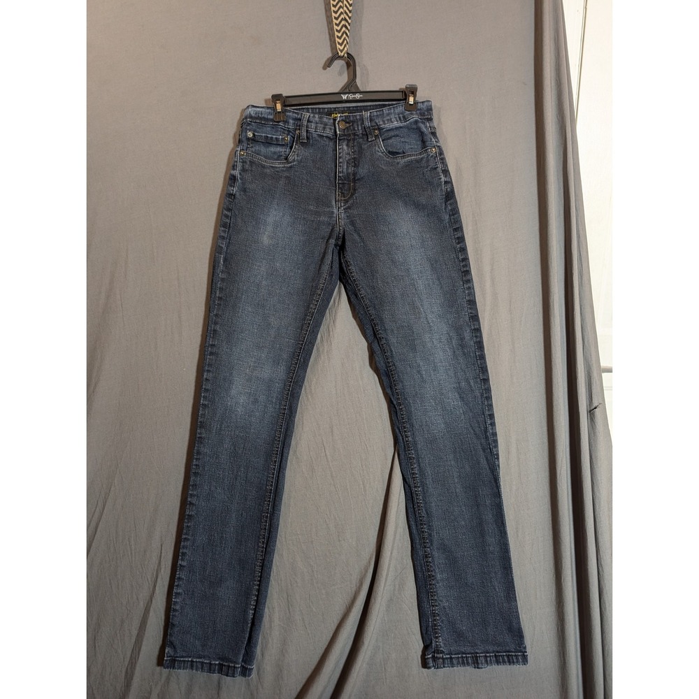 Urban Star Mens Jeans Dark Wash Straight Leg Denim Pants‎ 32x34